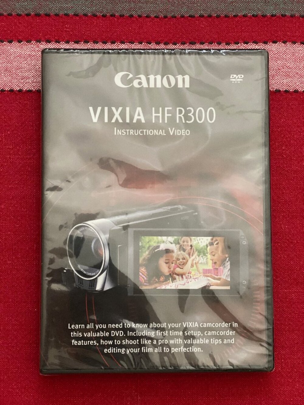 Canon VIXIA HF R300 Instructional Video DVD 2178V982 NEW